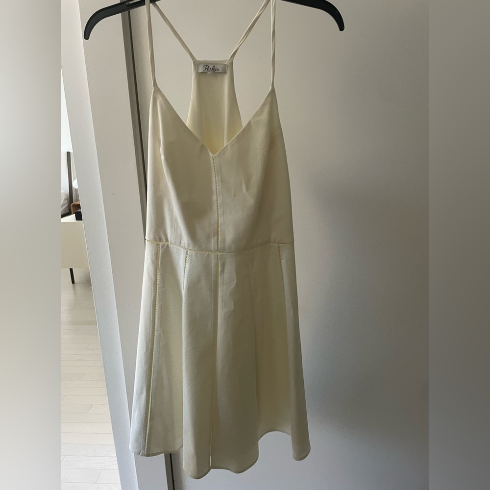 Brand new never worn parker off white dress